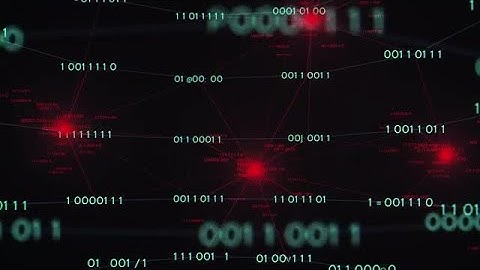 Virus Spreading In Network Stock Motion Graphics