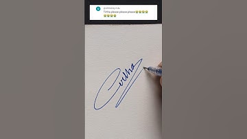 Tirtha name signature how to make. #signature #howto #design