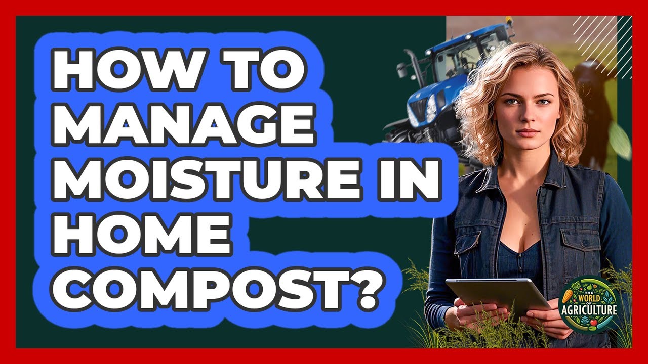 How To Manage Moisture In Home Compost?