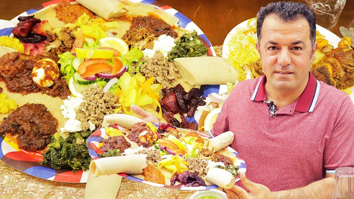 BEST ETHIOPIAN food, Manchester, England street food