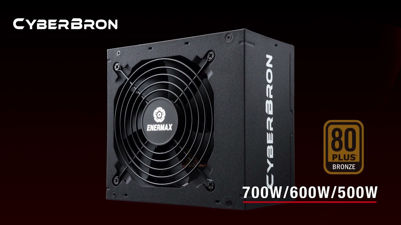 ENERMAX CYBERBRON 80PLUS Bronze Certified PSU