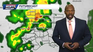 Brief Downpours Friday Evening Cincinnati