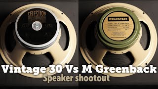 Celestion Vintage 30 Vs Greenback, speaker mix (Extended version)