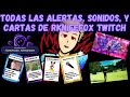 Todas las alertas, sonidos y cartas de RKnifeFox Twitch