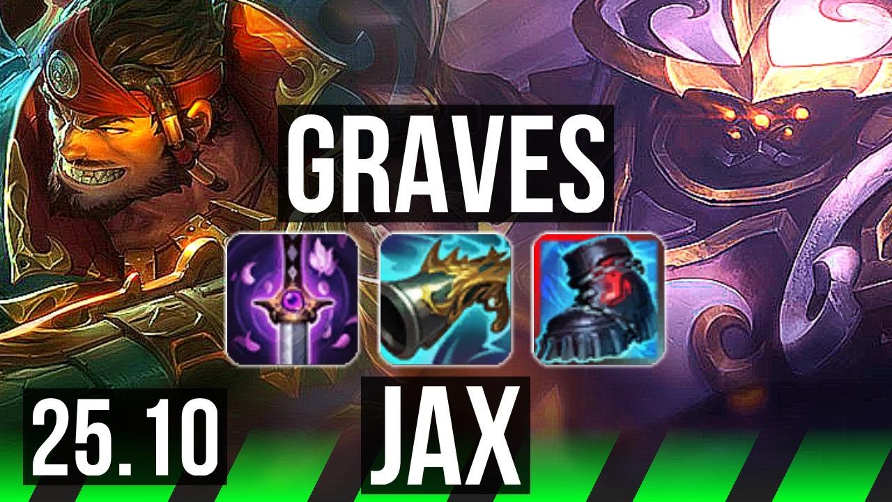 GRAVES vs JAX (JGL) | Legendary | EUW Diamond | 25.10