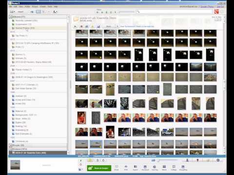 Picasa Selecting Images For A Picasa Movie 