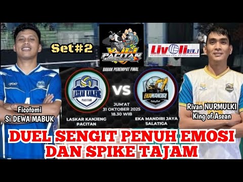 Highlight Livoli Divisi Utama 2025 Putri | Rajawali O2C 0-3 Bank Jatim | Moji