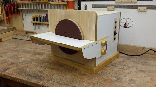 How to Make a Disc Sander / Sanding Station / Making a Sander  DIY