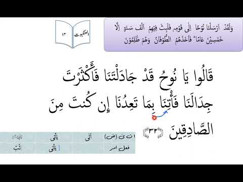 Quran Tafseer Sura Hud 32 to 41 Session 179