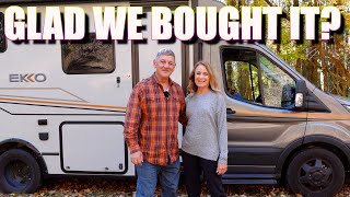 ARE WE GLAD WE BOUGHT OUR WINNEBAGO EKKO? 3 Month Review