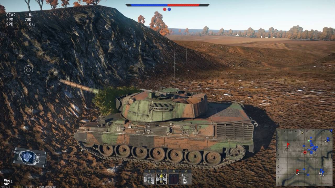 WarThunder RB LeopardA1A1 Gameplay