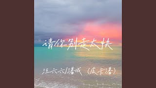 请你别走太快 (节奏氛围版伴奏)
