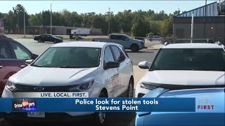 Portage Co. Crime Stoppers trying to find who stole tools from a vehicle in #Stevens #point