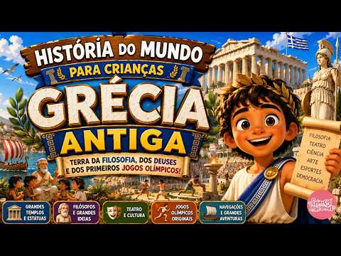 🌍🏺⚔️🦴 WORLD HISTORY FOR KIDS! 📚 ANCIENT GREECE