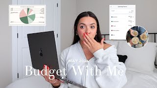 MAY BUDGET WITH ME (expense tracking, NYC trip costs, savings, high spend month)