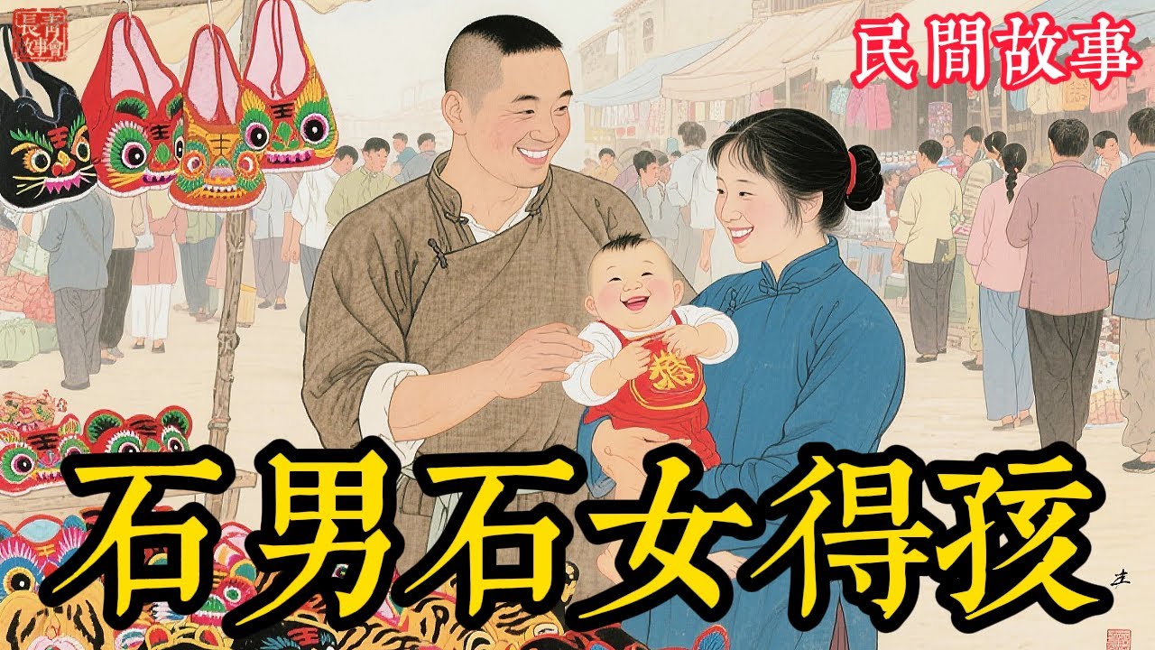 兩人都不能生育，卻有一個孩子？黃臉婆還變成仙女。帶着孩子和媳婦招搖過市，背後的真相竟是...#民间故事 #故事頻道 #听书 #民間故事 #有聲書 #說書 #睡前故事 #情感