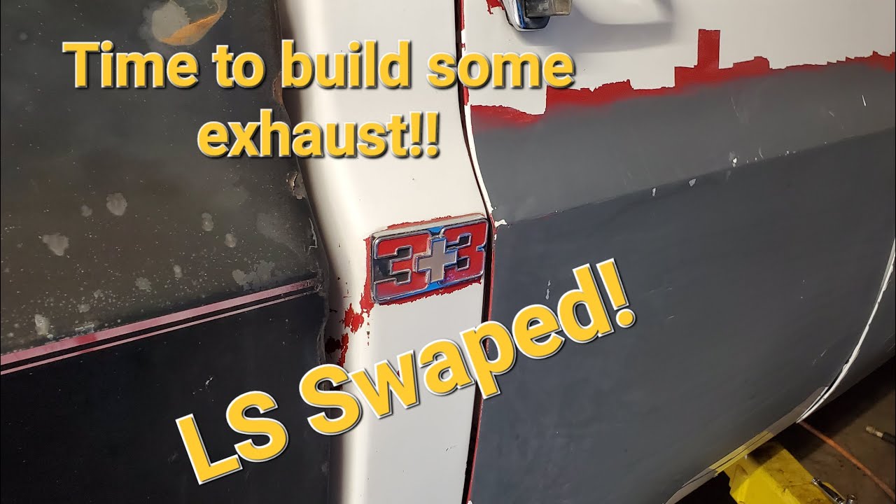 Square Body LS Swap Exhaust YouTube