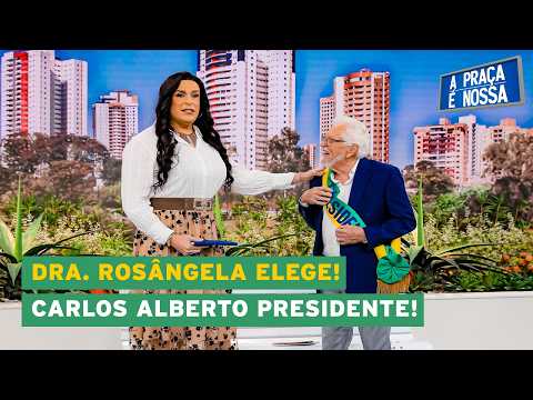Dr. Rosângela has already declared her vote! | A Praça É Nossa