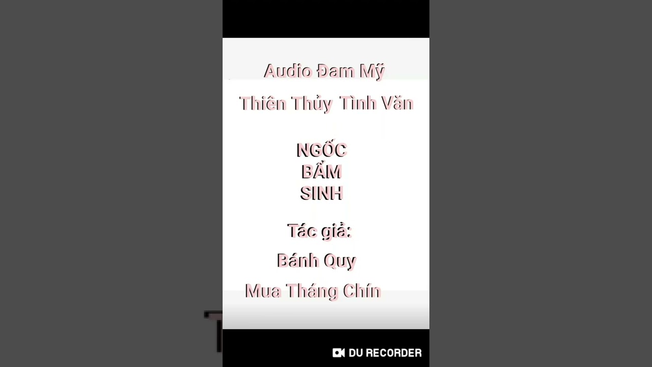 Tập Cuối | NGỐC BẨM SINH | Audio Thiên Thủy Tình Văn - youtube