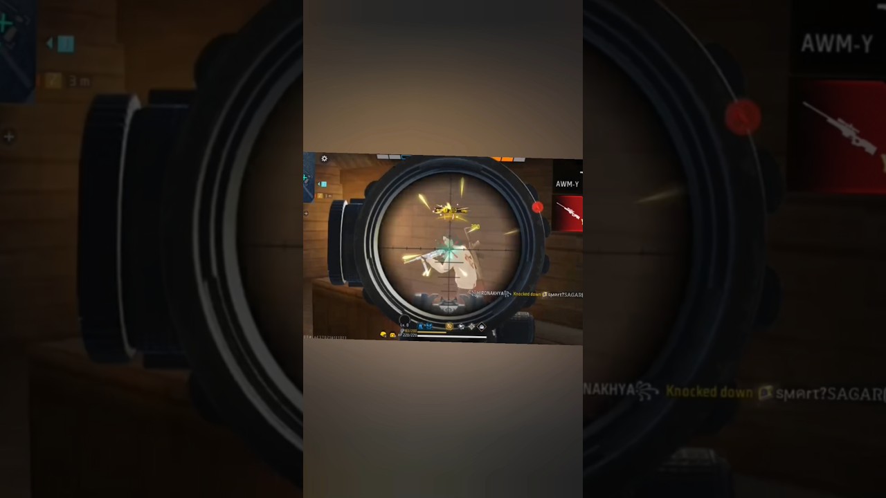 "AWM Squad OP🔥 | One Shot One Kill 💥 | Free Fire Max Best Sniper Gameplay"