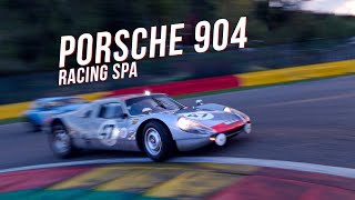 Onboard: Porsche 904/6 Racing Giants at Spa  HQ flat 6 sound