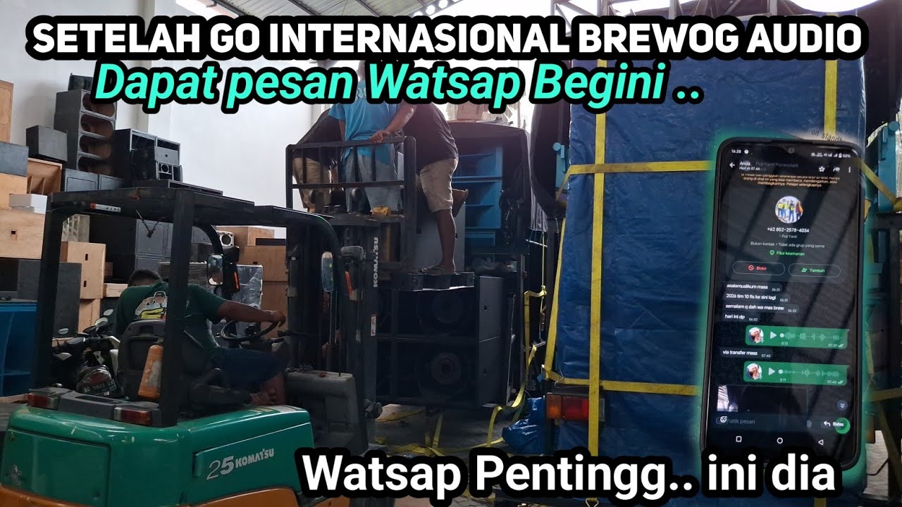 SETELAH GO INTERNASIONAL BREWOG AUDIO DAPAT WATSAP BEGINI‼️TEAM 6 DAN 8 PREPARE BANYUWANGI