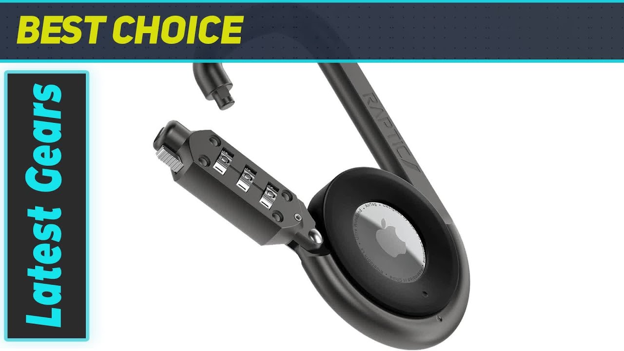 Raptic Link + Lock: Ultimate AirTag Security