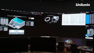 Doha Oasis mall-Unilumin Upanel P1.2  Command Center & Control room