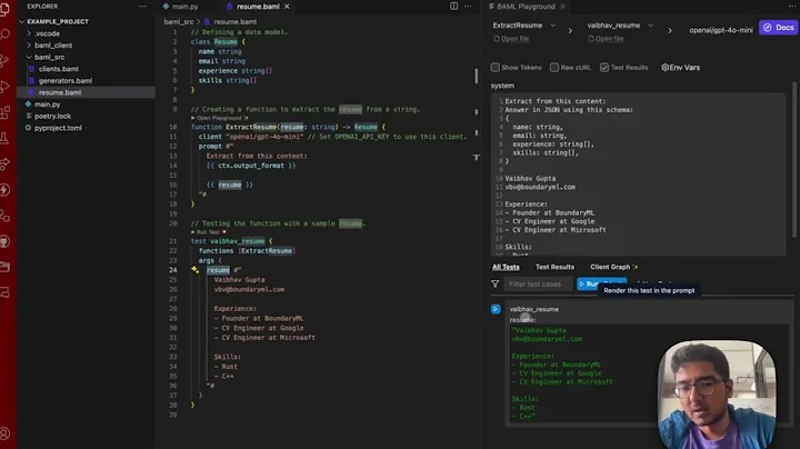 Setting up BAML with Python