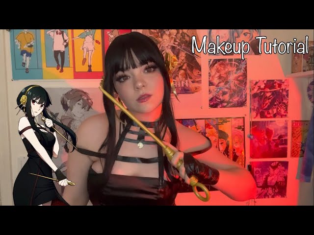 Yor Forger Cosplay Makeup Tutorial || Spy X Family