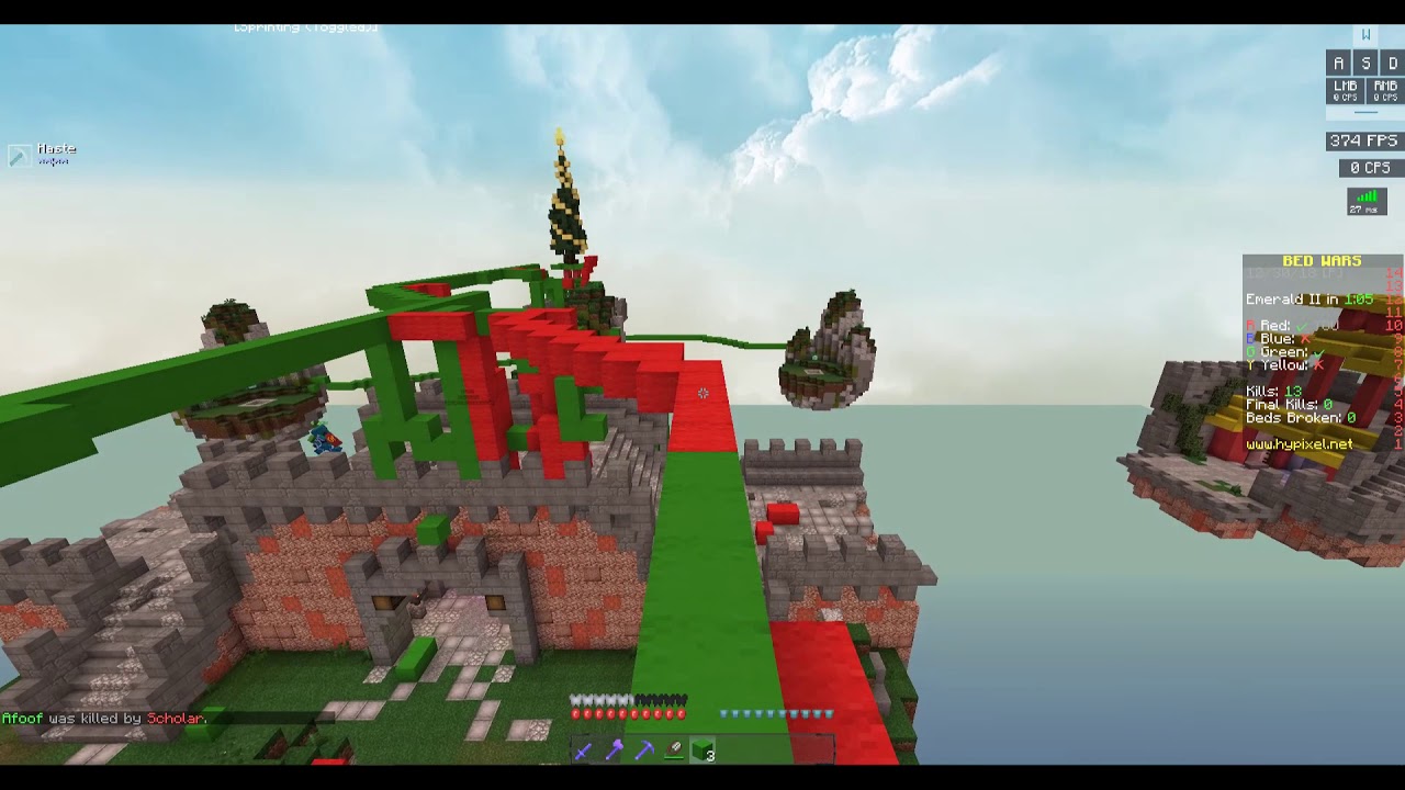 Bedwars Guild v Guild [Low vs Rice] YouTube