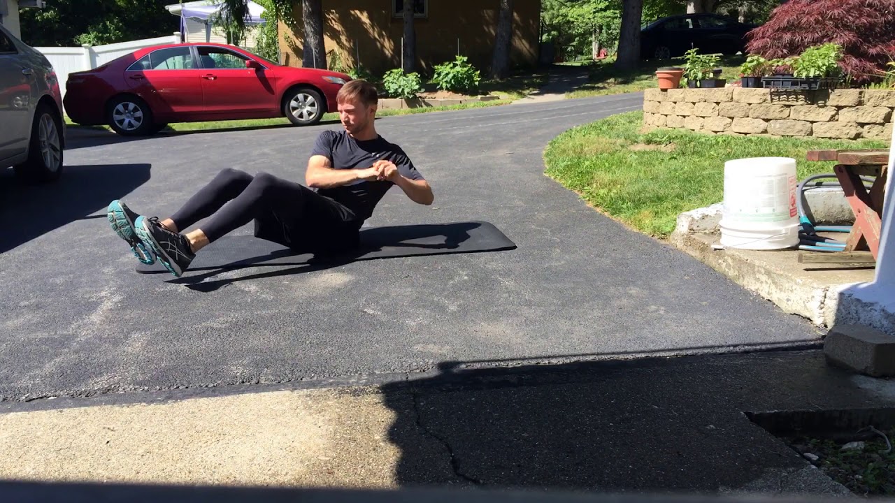 Russian Twist (Bodyweight) - YouTube