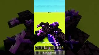 Minecraft Dead Ender Dragon Statue Idea 💀🐉 #minecraft #gaming #tutorial #viral #fyp