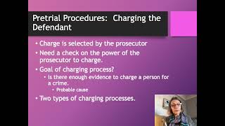 Pretrial Procedures