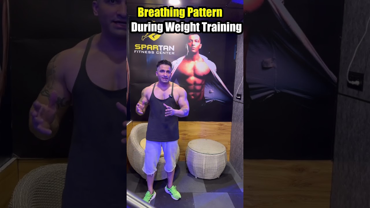 How to breathe during weight training? Breathing pattern during exercise