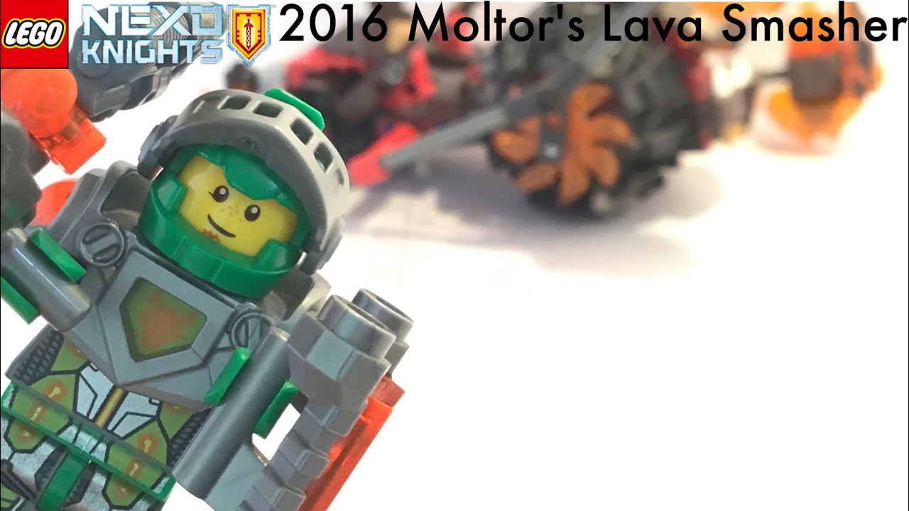 LEGO Nexo Knights 70313 Moltor's Lava Smasher (2016) REVIEW