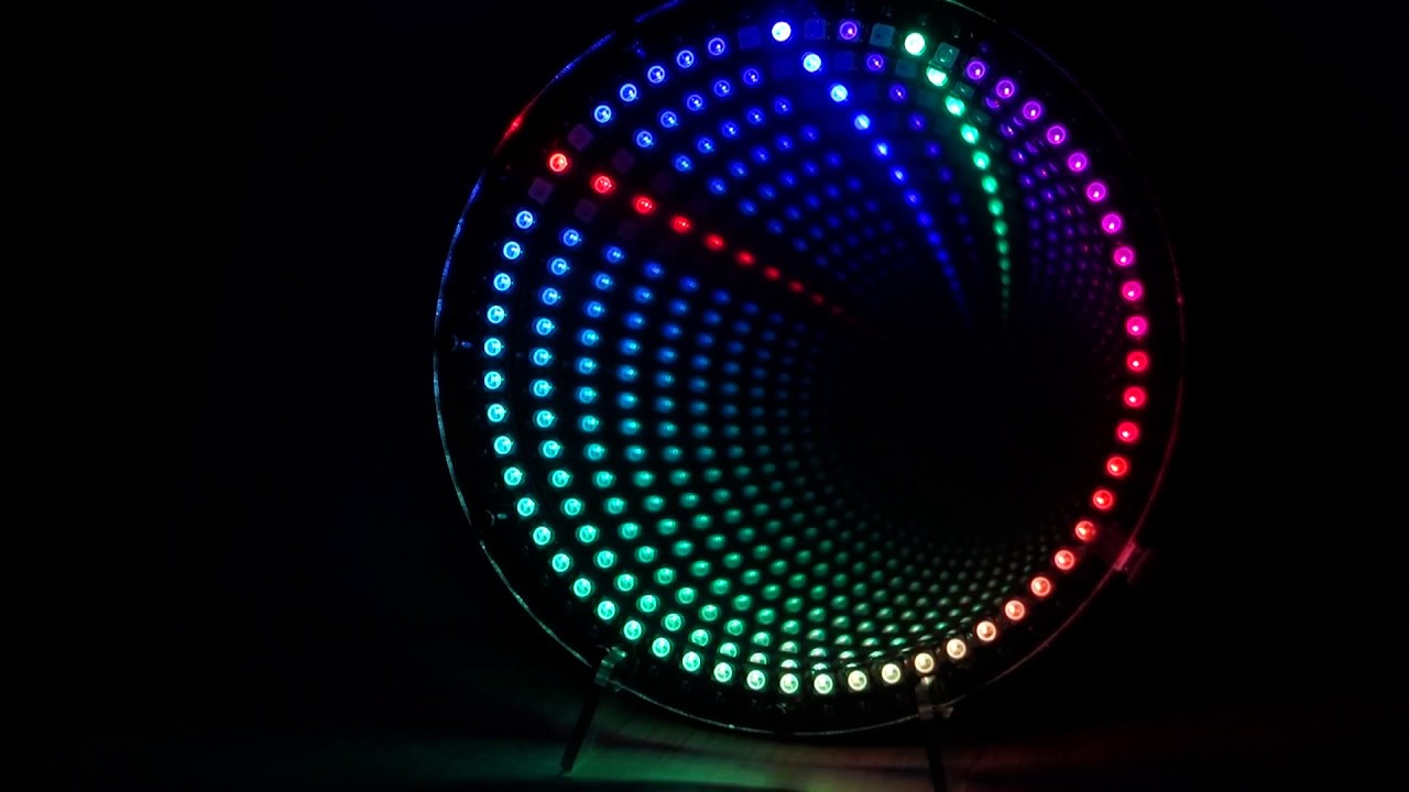Infinity Mirror Clock by Soniktech (Sanoma.Shop)  - Live 2