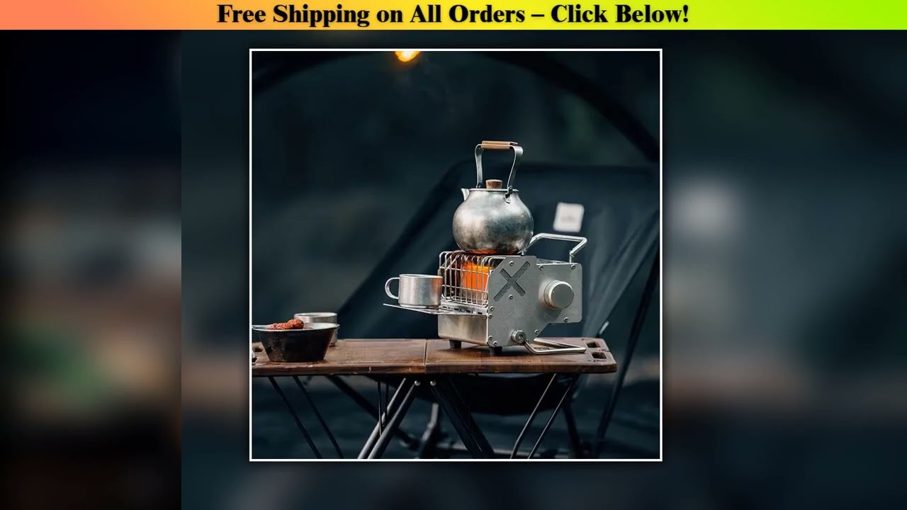 GOOUT STRINGHILL Outdoor Mini Heating Stove Camping Gas Stove Fishing Camping Heater Outdoor