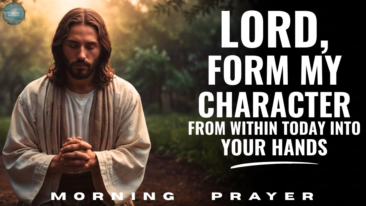 Lord, Form My Character From Within Today | Beatitudes ~ Morning Prayer