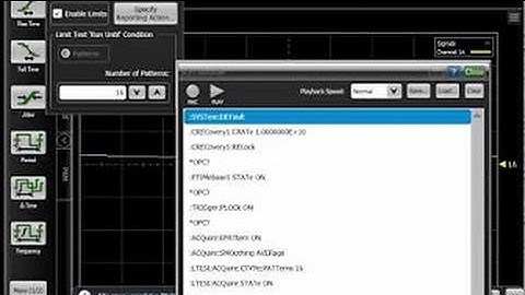 Keysight 86100D Sampling Oscilloscope SCPI Recorder and Command Expert