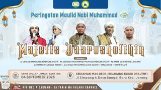🔴[LIVE] PERINGATAN MAULIDURRASUL SAW MAJLIS DARUS SHOLIHIN BERSAMA UST NASHRULLAH & UST H.M MAHFUDZ