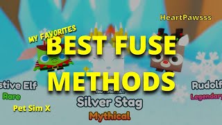 The BEST FUSING METHODS - CHRISTMAS EVENT in Pet Simulator X