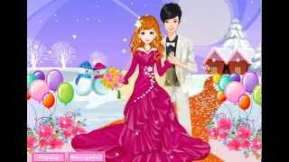 Juego de vestir a la novia de la nieve screenshot 5