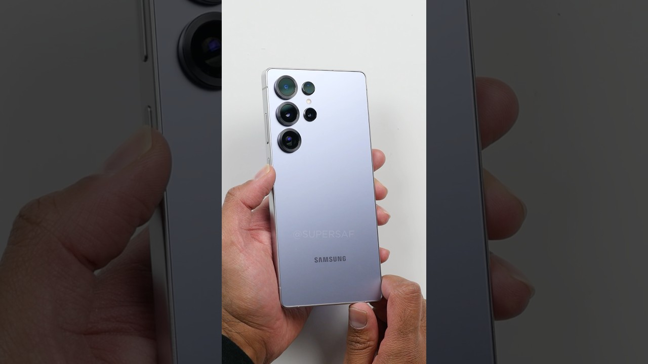 Samsung Galaxy S25 Ultra ASMR Unboxing (Titanium Silverblue)