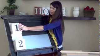 DIY Home Decor - Home Command Center Tutorial