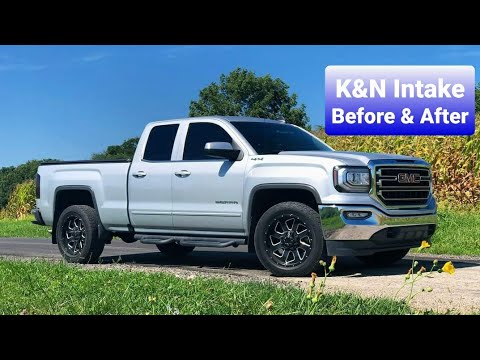 Before and After Installing K&N Intake
