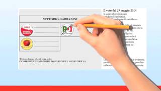 Vittorio Gabbanini Voto del 25 Maggio 2014
