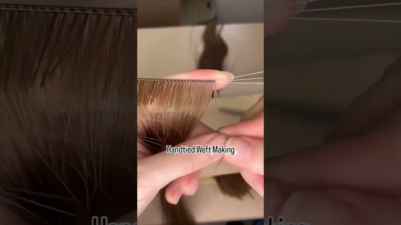 Handtied Weft Making Tutorial 