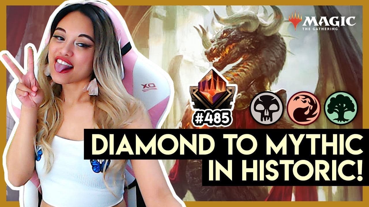 DIAMOND TO MYTHIC IN HISTORIC Jund Food MTG Magic Arena YouTube