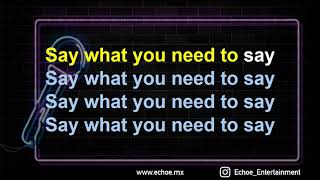 John Mayer - Say (Versión Karaoke)